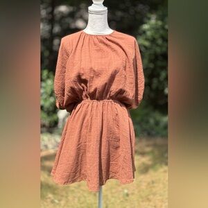 🦋 NWT Aerie Rust Color Dress